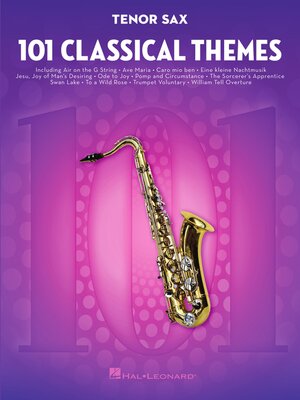 cover image of 101 Classical Themes for Tenor Sax